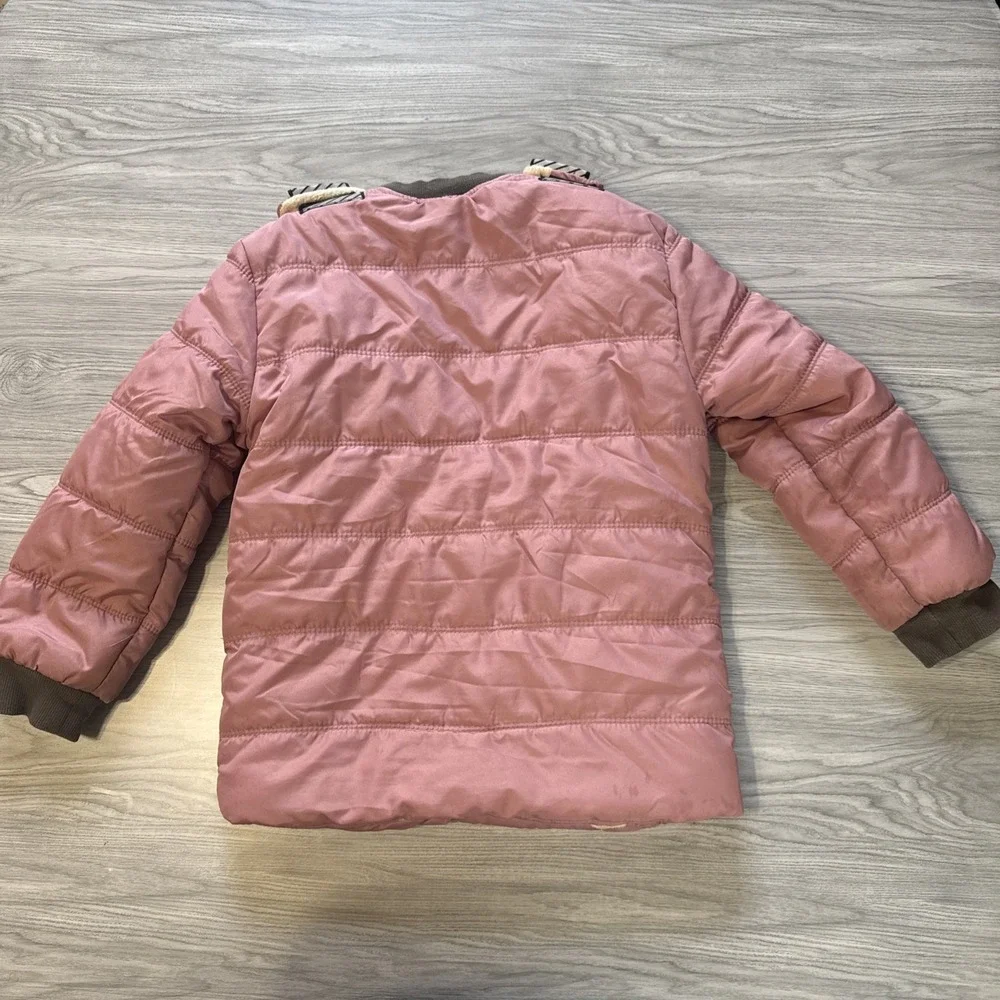 Buckle Me Baby Girls Pink 4T Car Seat Safety Coat